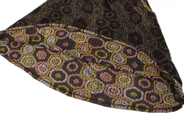 【SALE】ワイズY's ジャガードニットインサイドアウトデザインスカート グレーピンク他2 K-66158_009