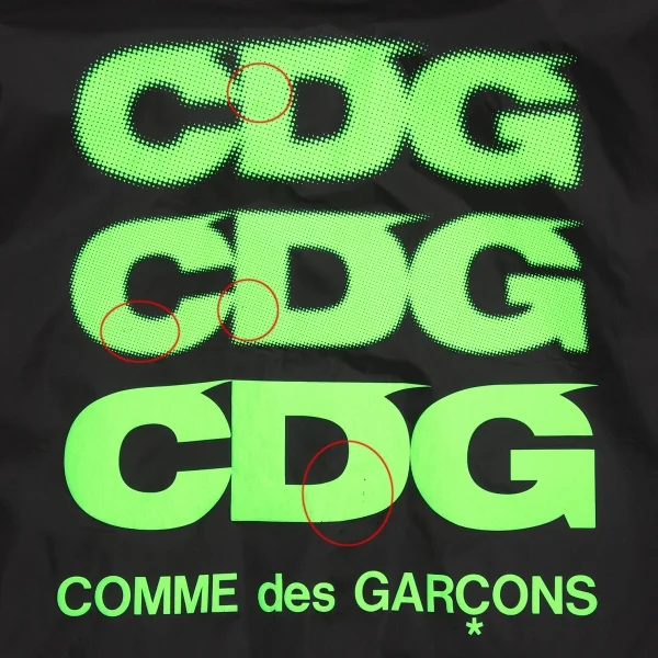 COMME des GARCONS CDG Back Logo Coach Jacket K-66244_002