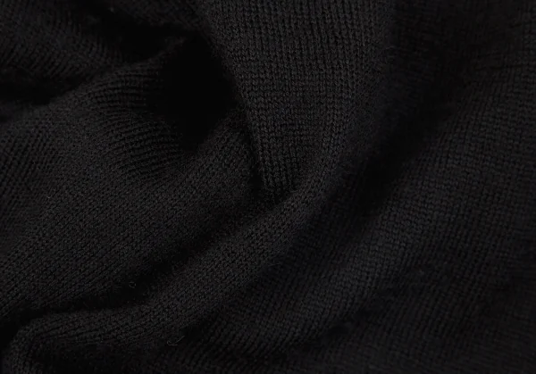 【SALE】ジュンヤワタナベ コムデギャルソンJUNYA WATANABE COMME des GARCONS ウエストリブウールカーディガン 黒S位 K-66262_016