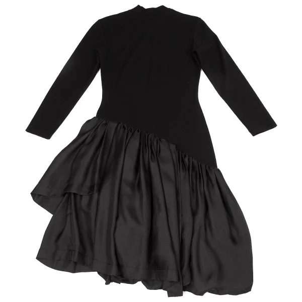 tricot COMME des GARCONS Silk Switching Wool Dress K-66308_011