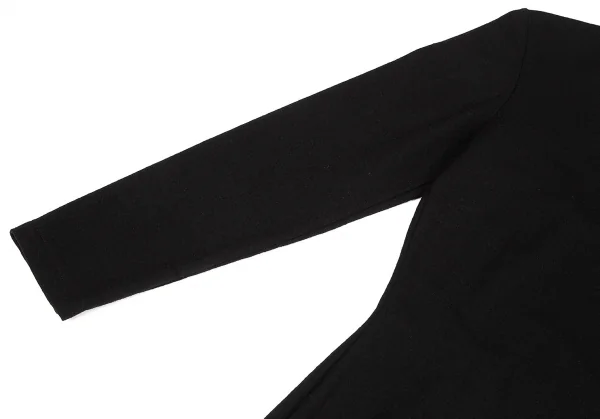 tricot COMME des GARCONS Silk Switching Wool Dress K-66308_004