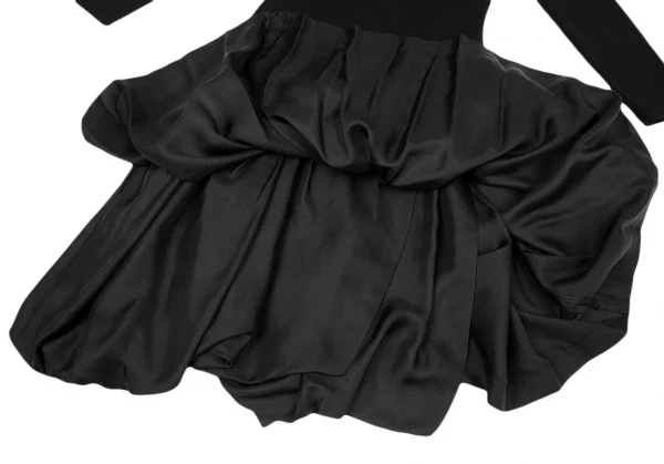 tricot COMME des GARCONS Silk Switching Wool Dress K-66308_009