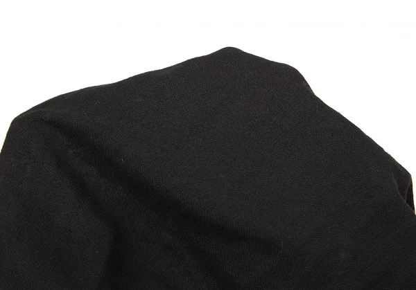 【SALE】ワイズY’s 裾断ち切りコットンギャザースカート 黒2 K-66316_012