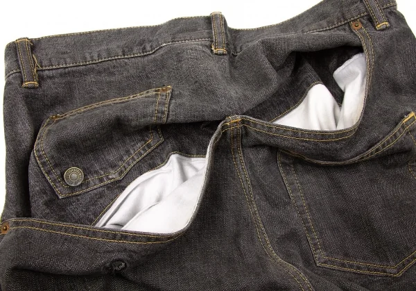 Y's spotted horse Back Pocket Design Jeans K-66362_004