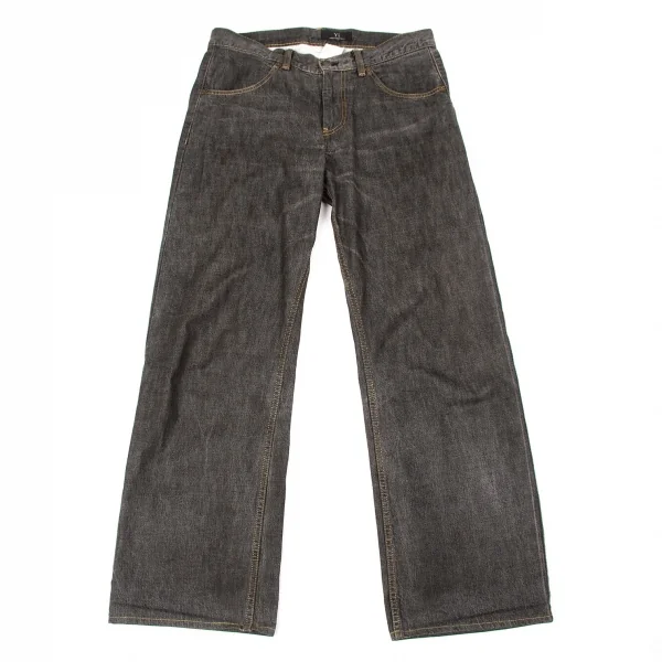 Y's spotted horse Back Pocket Design Jeans K-66362_006