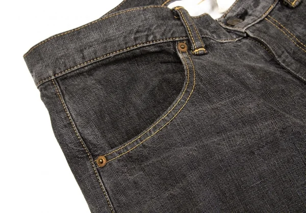 Y's spotted horse Back Pocket Design Jeans K-66362_009