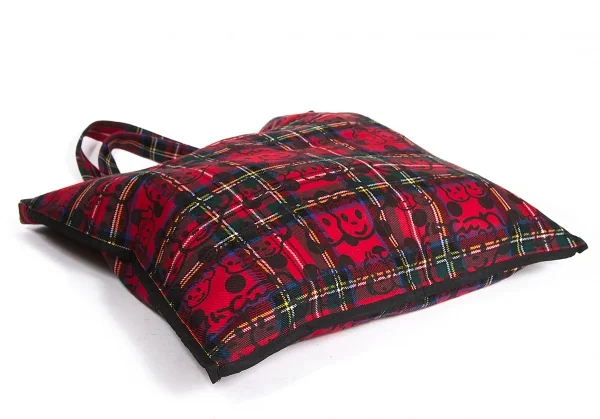 COMME des GARÇONS タータンチェック ショルダーバッグ COMME des GARCONS WALLET＞ LENTICULAR TARTAN/タータンチェック