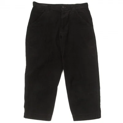 ブラック コムデギャルソンBLACK COMME des GARCONS コーデュロイクロップドパンツ