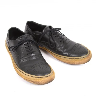 【SALE】コムデギャルソン オムドゥCOMME des GARCONS HOMME DEUX ラバーソールストレートチップメダリオンシューズ