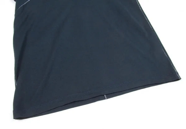 【SALE】イッセイミヤケISSEY MIYAKE 切り替えステッチTシャツ 紺2 K-66570_007