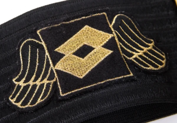 【SALE】ドレスキャンプ×ロットDRESSCAMP×LOTTO ジップデザインリブニットベルト 黒ゴールド K-66772_002