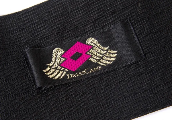 【SALE】ドレスキャンプ×ロットDRESSCAMP×LOTTO ジップデザインリブニットベルト 黒ゴールド K-66772_006