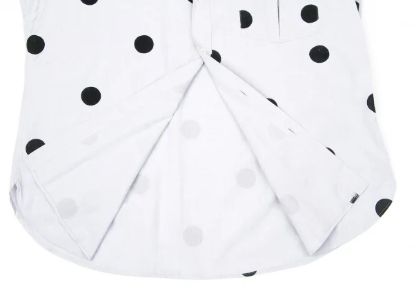 【SALE】ワイズフォーメンY's for men コットンフロッキードットシャツ ブルーグレー3 K-66795_010