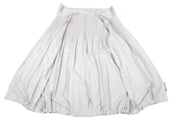 PLEATS PLEASE Upper Pleats Double Zip Coat K-66808_012