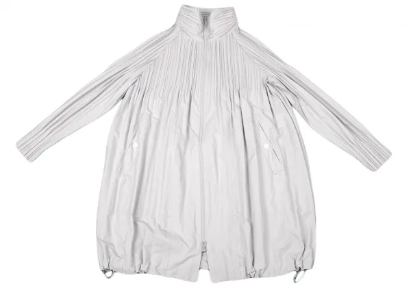 PLEATS PLEASE Upper Pleats Double Zip Coat K-66808_002