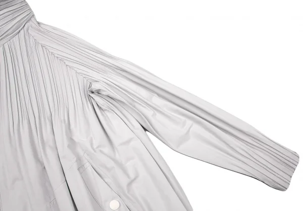 PLEATS PLEASE Upper Pleats Double Zip Coat K-66808_006