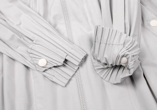 PLEATS PLEASE Upper Pleats Double Zip Coat K-66808_007