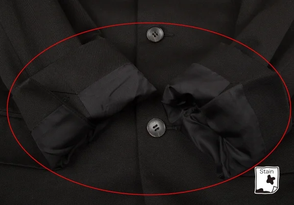 【SALE】グッチGUCCI コットン3Bジャケット 黒44 K-66824_010