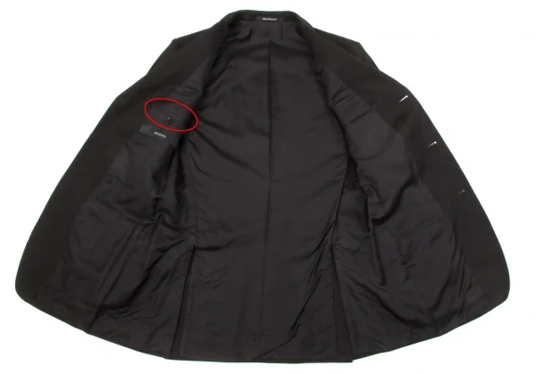 【SALE】グッチGUCCI コットン3Bジャケット 黒44 K-66824_013