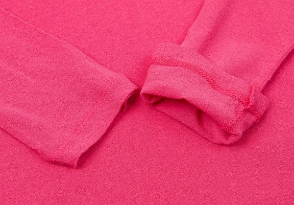 新品!【SALE】新品！ワイズY’s バックセンター切替ジョーゼット長袖カットソー ピンク2 K-66851_006