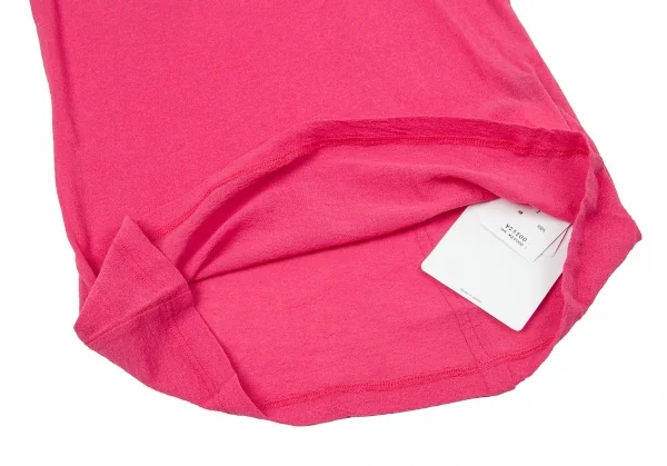 新品!【SALE】新品！ワイズY’s バックセンター切替ジョーゼット長袖カットソー ピンク2 K-66851_008