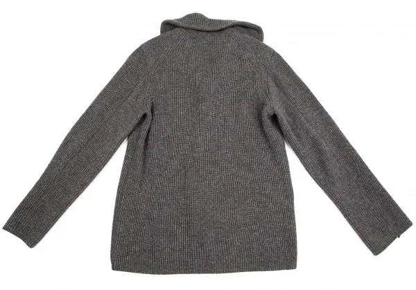 Yohji Yamamoto POUR HOMME Wool Knit Jacket K-66906_012