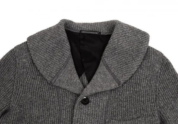 Yohji Yamamoto POUR HOMME Wool Knit Jacket K-66906_002