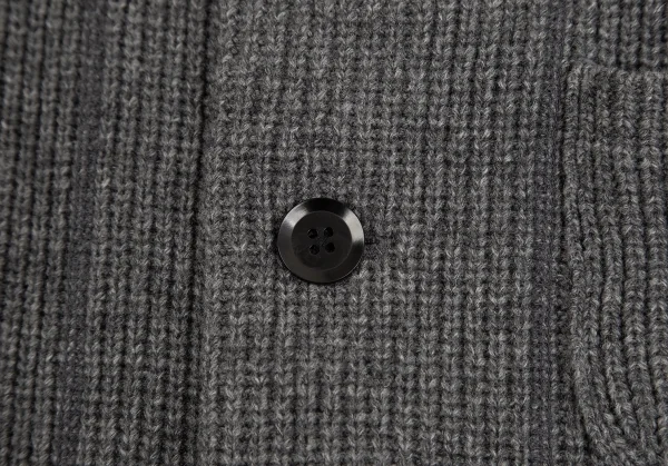 Yohji Yamamoto POUR HOMME Wool Knit Jacket K-66906_004