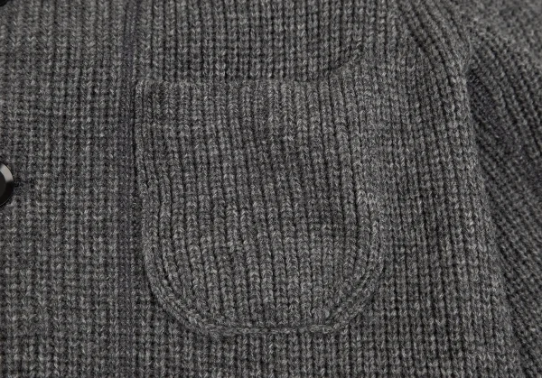 Yohji Yamamoto POUR HOMME Wool Knit Jacket K-66906_005