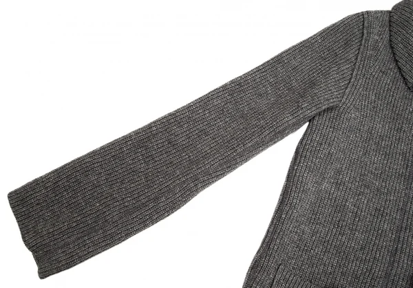 Yohji Yamamoto POUR HOMME Wool Knit Jacket K-66906_006