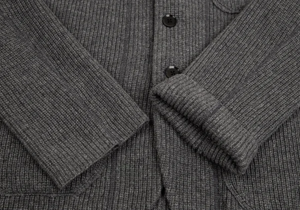 Yohji Yamamoto POUR HOMME Wool Knit Jacket K-66906_007