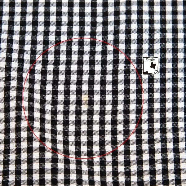 【SALE】トリコ コムデギャルソンtricot COMME des GARCONS ギンガムチェック切替レーヨンワンピース 黒白M位 K-66960_017