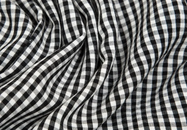 【SALE】トリコ コムデギャルソンtricot COMME des GARCONS ギンガムチェック切替レーヨンワンピース 黒白M位 K-66960_019