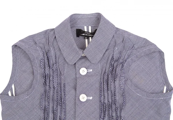 トリコ コムデギャルソンtricot COMME des GARCONS千鳥柄ノースリーブ
