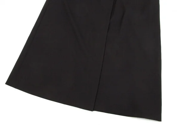 HOMMA Wool Gabardine Cutting Collar Coat K-67010_012