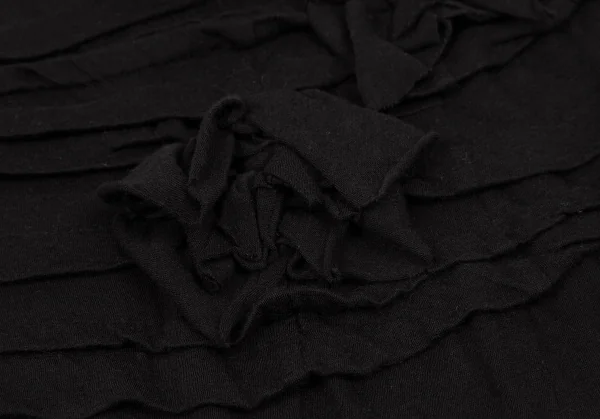 【SALE】トリコ コムデギャルソンtricot COMME des GARCONS 製品洗いモチーフデザインノースリーブトップス 黒M位 K-67071_005