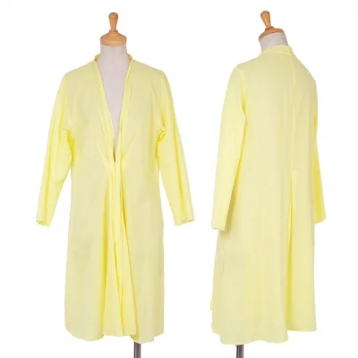 【SALE】ヨーガンレールJURGEN LEHL コットンノーカラーロングシャツカーディ