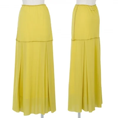 【SALE】ジャンポールゴルチエ ファムJean Paul GAULTIER FEMME タック切替ロングスカート