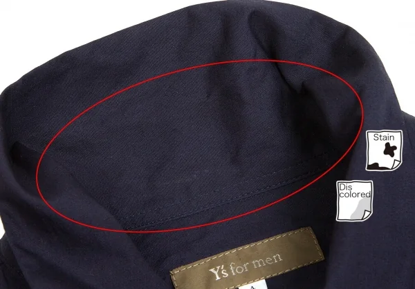 Y's for men Front zip up Long Sleeve Shirt K-67378_004