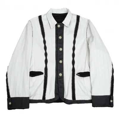 ヨウジヤマモト プールオムYohji Yamamoto POUR HOMMEベロアシームリバーシブルジャケット