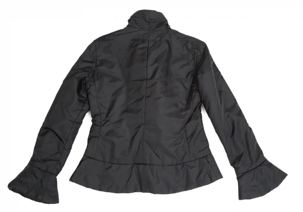 【SALE】ジャンポールゴルチエ ファムJean Paul GAULTIER FEMME ナイロン中綿マジックテープ留めジャケット 黒40 K-67660_015