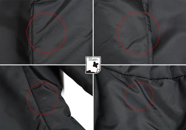 【SALE】ジャンポールゴルチエ ファムJean Paul GAULTIER FEMME ナイロン中綿マジックテープ留めジャケット 黒40 K-67660_009