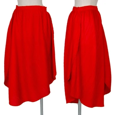 プリーツプリーズ イッセイミヤケ PLEATS PLEASE ISSEY MIYAKE サークルデザインプリーツスカート