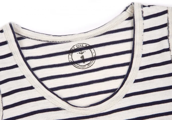 【SALE】45rpm マリンボーダータンクトップ オフ紺1 K-67893_004