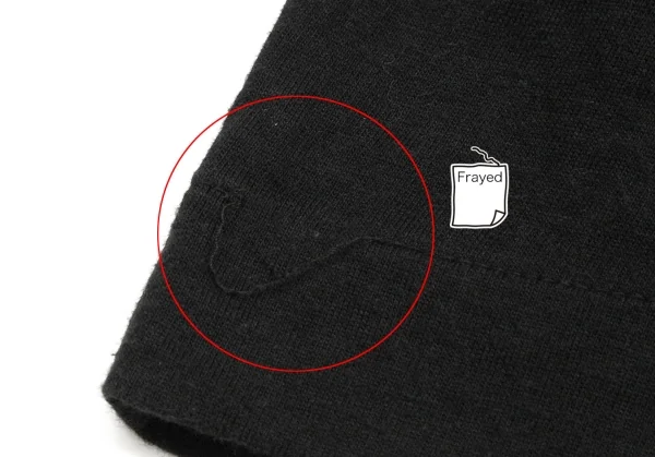 【SALE】トリコ コムデギャルソンtricot COMME des GARCONS コットンベーシックTシャツ　 黒M位 K-67918_005