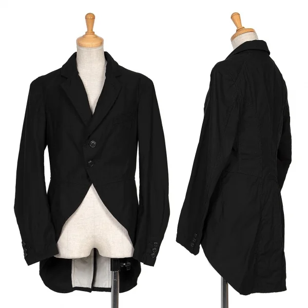 BLACK COMME des GARCONS Cotton Jacket Black S K-67964_001
