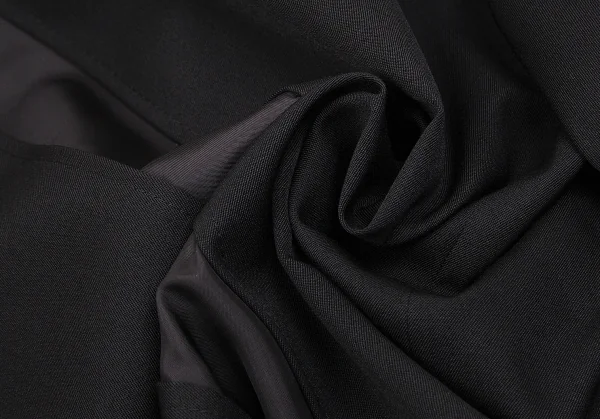 【SALE】ローブドシャンブル コムデギャルソンrobe de chambre COMME des GARCONSウールギャバ切替デザインジャケット 黒M K-68004_018