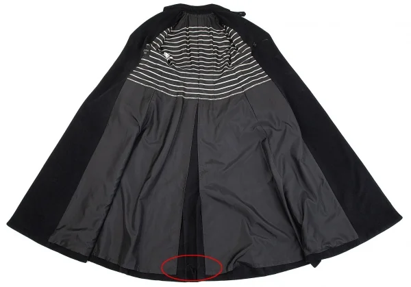 Jean-Paul GAULTIER FEMME Angola Wool Long Coat K-68122_010