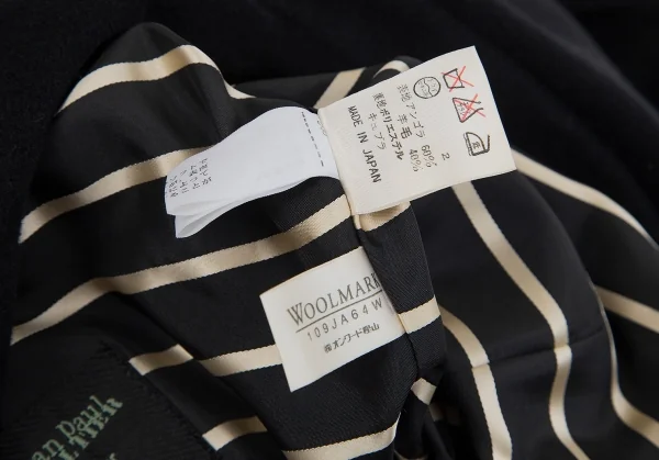 Jean-Paul GAULTIER FEMME Angola Wool Long Coat K-68122_018