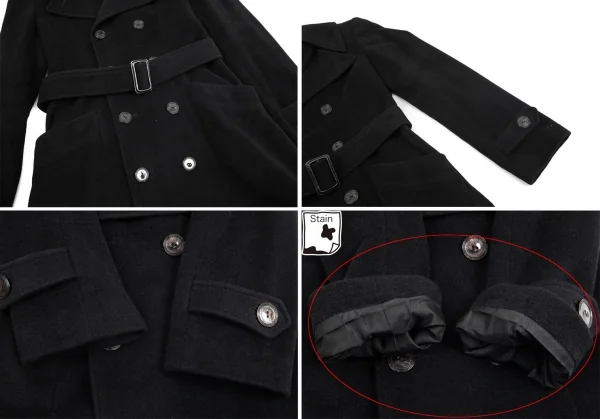 Jean-Paul GAULTIER FEMME Angola Wool Long Coat K-68122_007